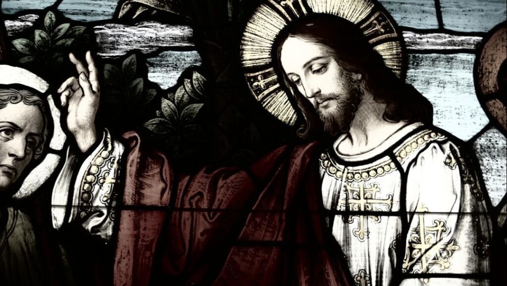 Freedom in Truth 3 la cathedral mausoleum commission to peter detail 1 - Institute of Incarnate Word