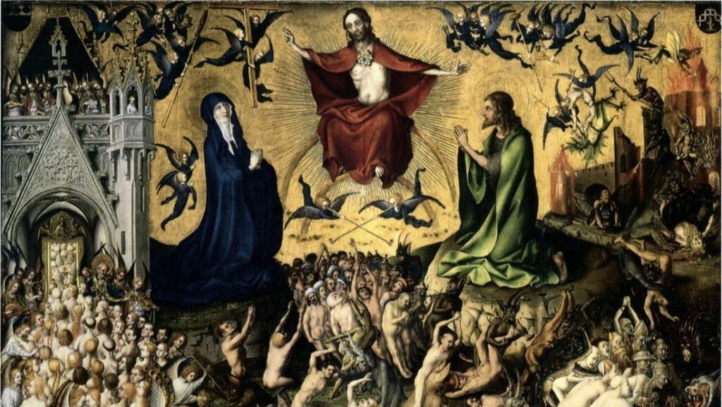 Actions have Eternal Consequences 6 stefan lochner last judgement circa 1435 - Institute of Incarnate Word